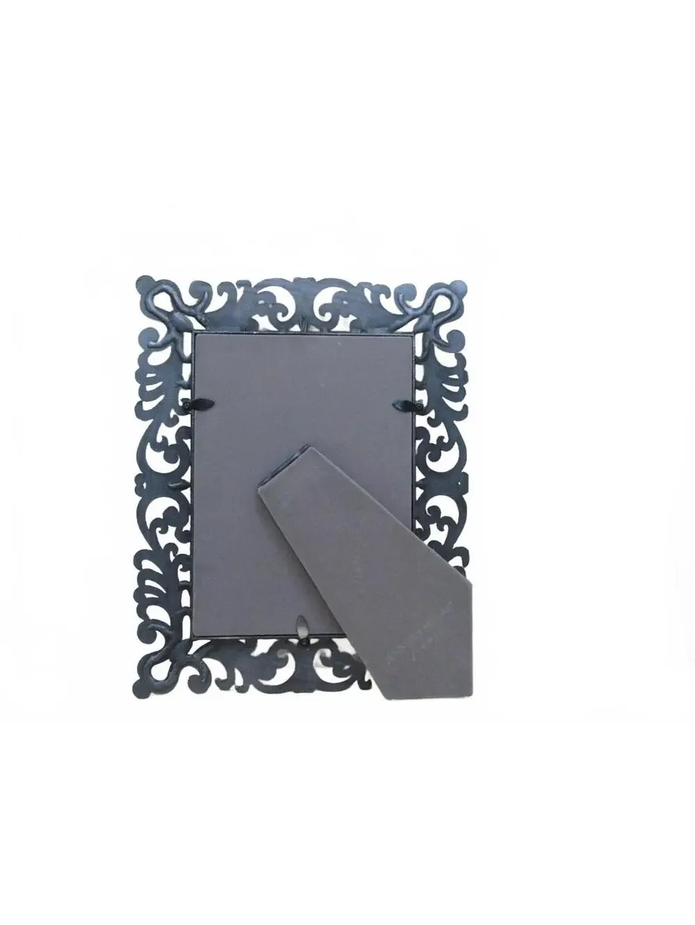 Jennifer Moore Pewter Picture Frame Ornate Victorian Metal Collection 5x7